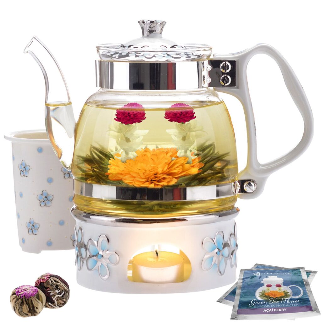 Teabloom’s Princess of Monaco Tea set for a bridal shower