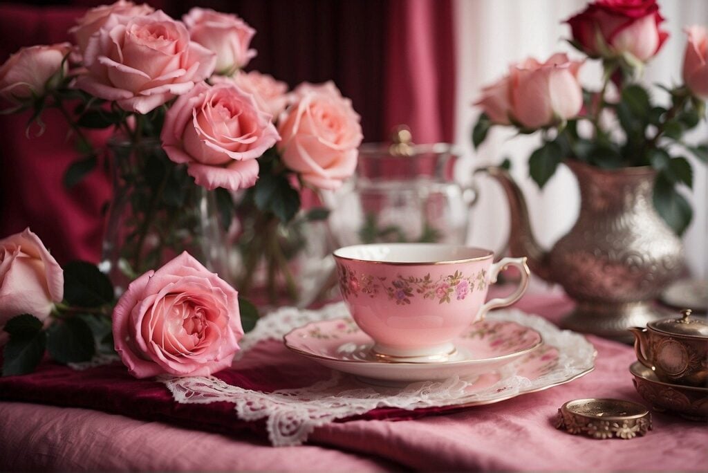 Floral tea party ideas for adults